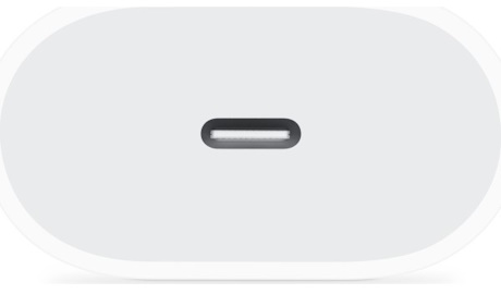 Tête de charge Apple USB-C 20W blanc