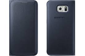 Etui wallet Galaxy S6 noir