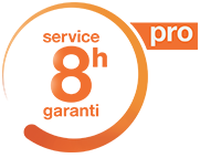 service 8h garanti pro